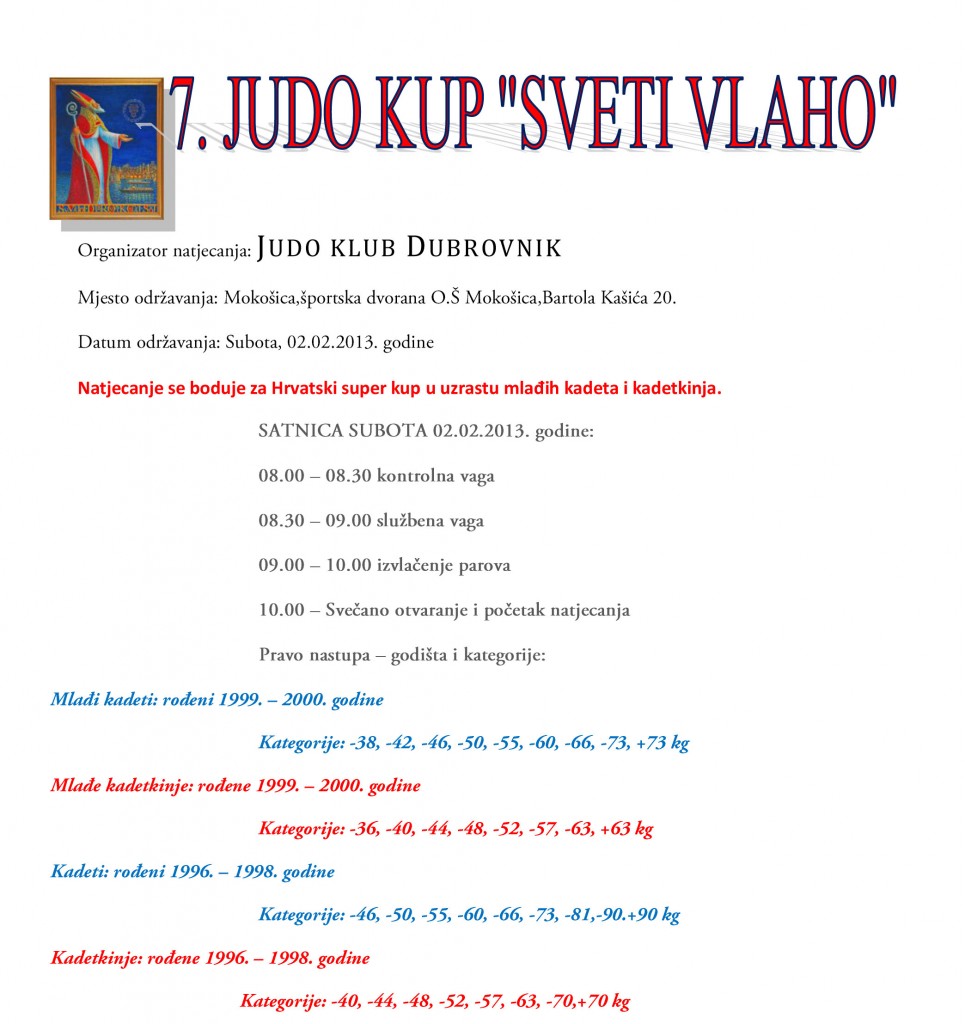 judo sveti vlaho